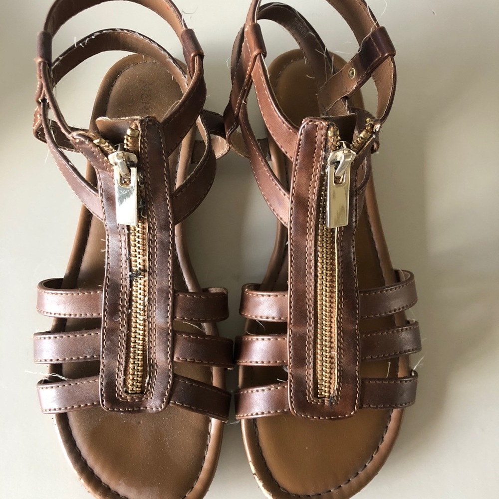 Brown sandals